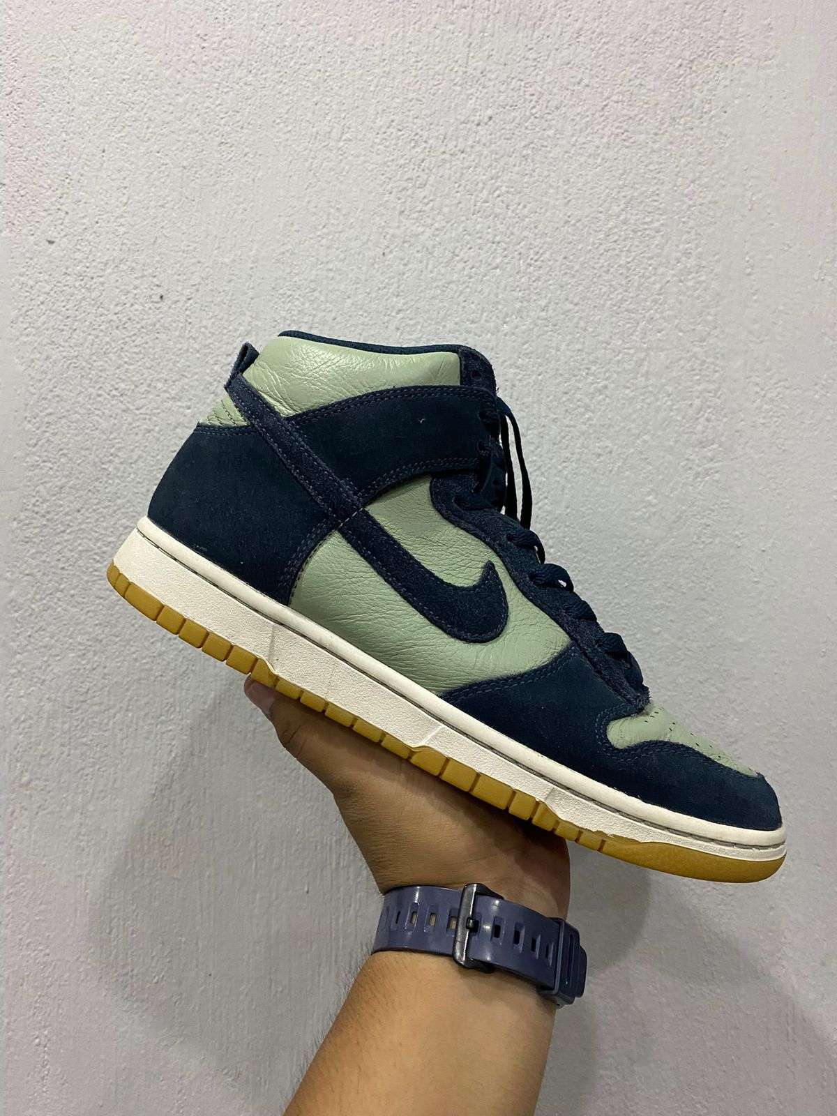 Nike azul limpio vista 1