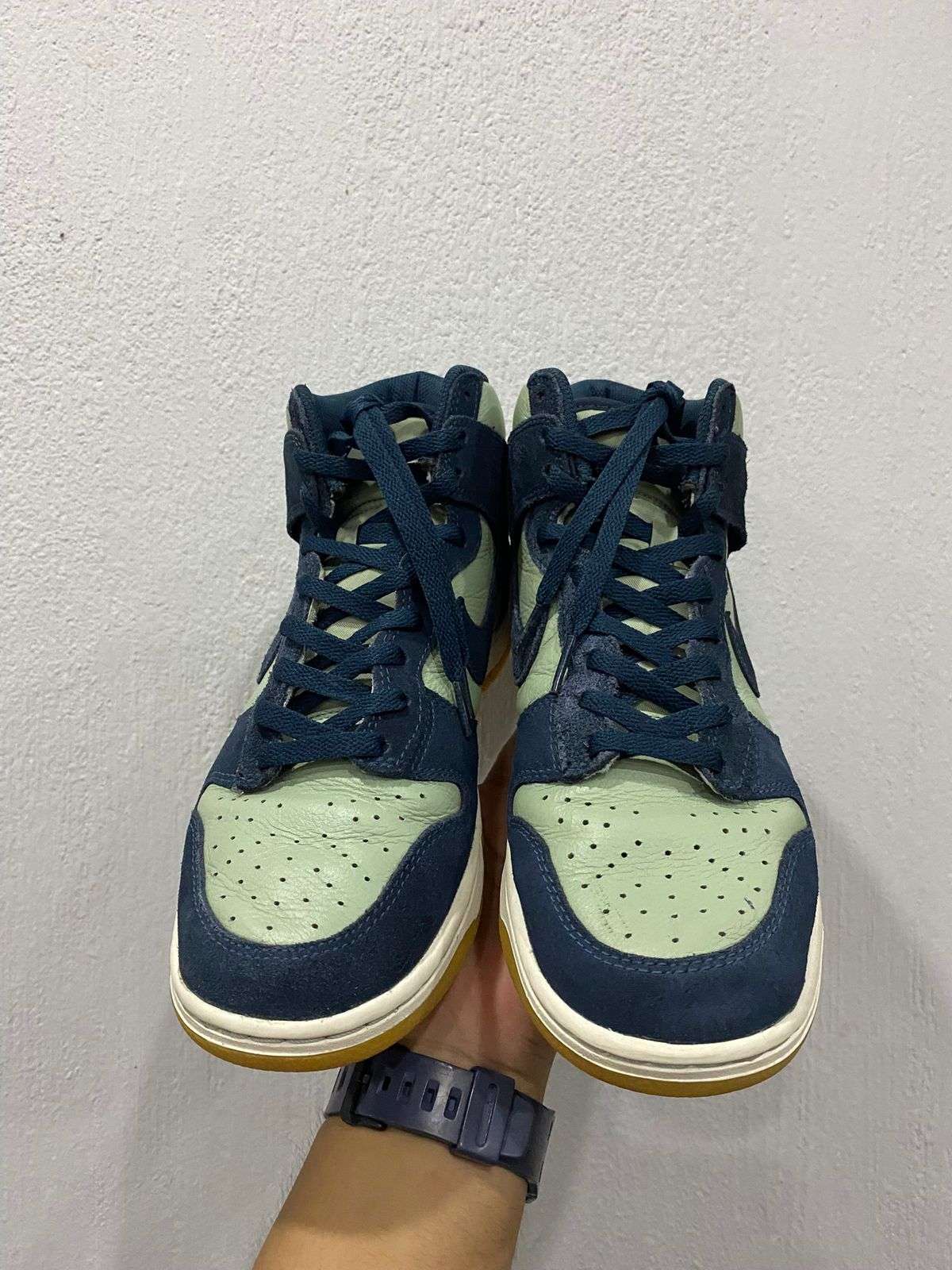 Nike azul limpio vista 2