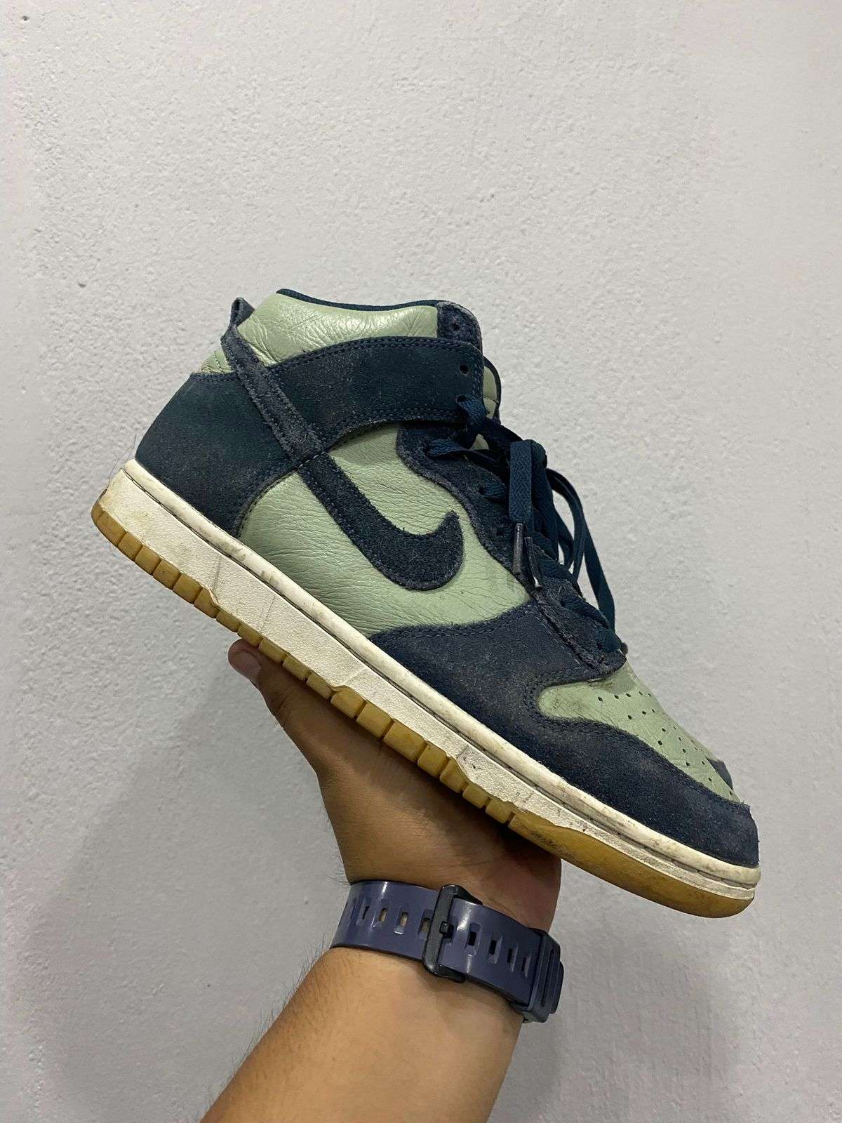 Nike azul sucio vista 1