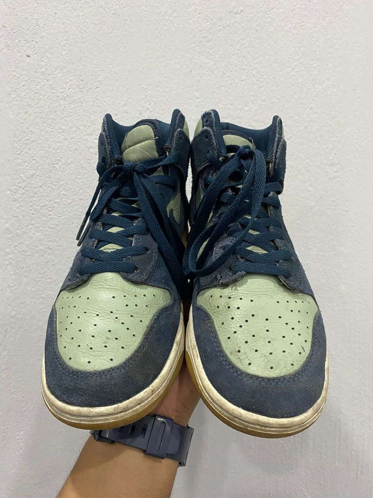 Nike azul sucio vista 2